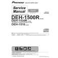 PIONEER DEH-1510/XM/EE Manual de Servicio