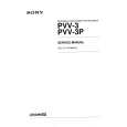 SONY PVV-3P VOLUME 2 Manual de Servicio