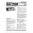 PIONEER SA-708 Manual de Usuario