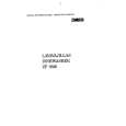 ZANUSSI ZP3626 Manual de Usuario ZANUSSI ZP3626 Manual de Usuario