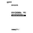 AIWA HV-GX900K Manual de Usuario