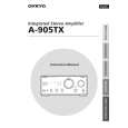 ONKYO A905TX Manual de Usuario