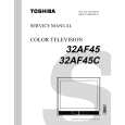 TOSHIBA 32AF45 Manual de Servicio
