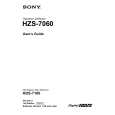 SONY HZS-7060 Manual del propietario