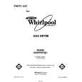 WHIRLPOOL LG6099XSW1 Catálogo de piezas