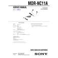 SONY MDRNC11A Manual de Servicio