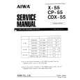 AIWA X-55 Manual de Servicio