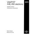 AEG VAMPYR450 Manual de Usuario