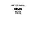 SANYO SFT-Z65 Manual de Servicio