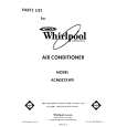 WHIRLPOOL ACM052XW0 Catálogo de piezas