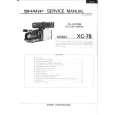 SHARP XC78 Manual de Servicio