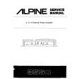 ALPINE 3550 Manual de Servicio