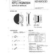 KENWOOD KFCHQM304 Manual de Servicio