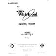 WHIRLPOOL EV150CXKW2 Catálogo de piezas