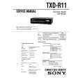 SONY TXD-R11 Manual de Servicio