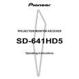 PIONEER SD-641HD5/KUXC/CA Manual de Usuario