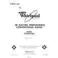 WHIRLPOOL RF3000XVW1 Catálogo de piezas