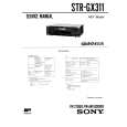 SONY STRGX311 Manual de Servicio