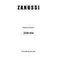 ZANUSSI ZOB 654 Manual de Usuario