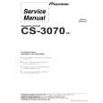 PIONEER CS-3070/XE Manual de Servicio