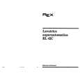 REX-ELECTROLUX RL42C Manual de Usuario