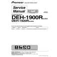 PIONEER DEH-1900R/XU/EW5 Manual de Servicio