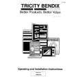 TRICITY BENDIX CAW1210W Manual de Usuario