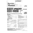 PIONEER CDXP606 Manual de Servicio