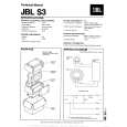 JBL JBLS3 Manual de Servicio