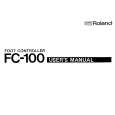 ROLAND FC-100 Manual de Usuario ROLAND FC-100 Manual de Usuario