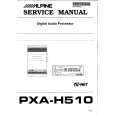ALPINE PXA-H510 Manual de Servicio