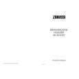 ZANUSSI ZK59/32R Manual de Usuario