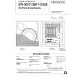 KENWOOD SW36HTS Manual de Servicio