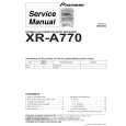 PIONEER XR-A770/NVXJ Manual de Servicio