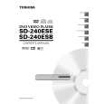 TOSHIBA SD-240ESB Manual de Usuario