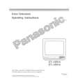 PANASONIC CT13R15U Manual de Usuario