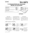 SONY SU36F2B Manual de Usuario