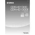 YAMAHA CDR-HD1300 Manual de Usuario