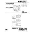SONY GDM20SE2T Manual de Servicio