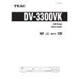 TEAC DV3300VK Manual de Usuario