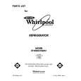 WHIRLPOOL ET20DKXSW01 Catálogo de piezas