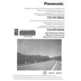 PANASONIC CQHX1083U Manual de Usuario