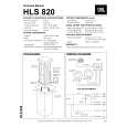JBL HLS820 Manual de Servicio