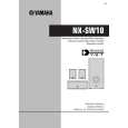 YAMAHA NX-SW10 Manual de Usuario