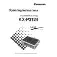PANASONIC KXP3124 Manual de Usuario