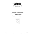 ZANUSSI ZWD1260W Manual de Usuario
