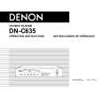 DENON DN-C635 Manual de Usuario