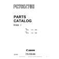 CANON PC760 Catálogo de piezas