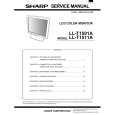 SHARP LL-T1501A Manual de Servicio