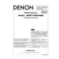 DENON AVR-1404 Manual de Servicio